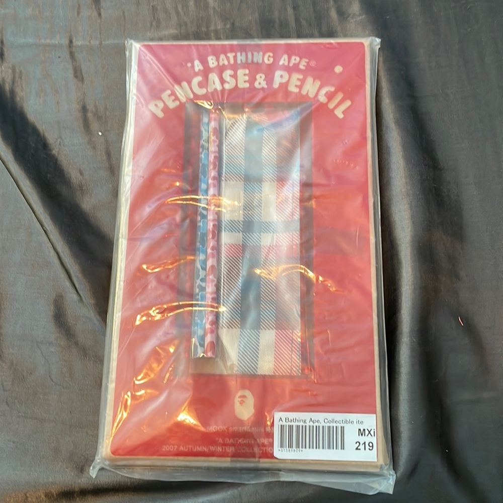Bape collectible pencils and pencil case